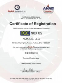 ISO 9001 NOX US, LLC 2015